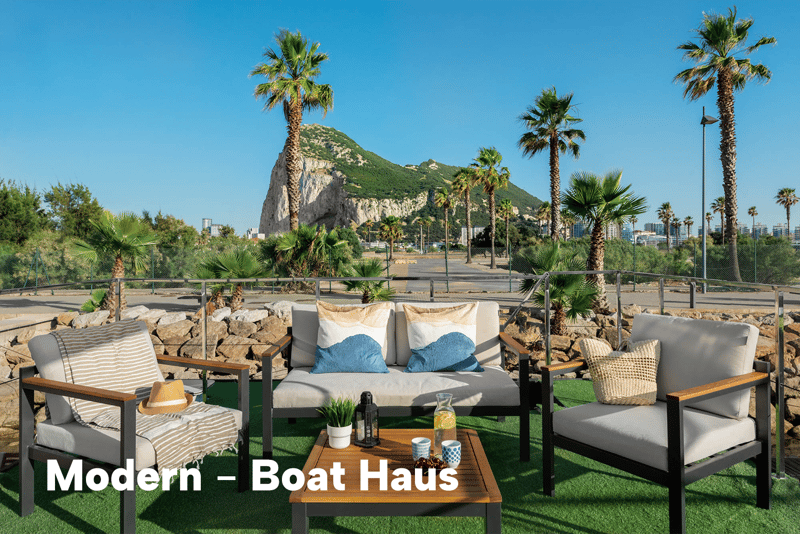 Boat Haus Mediterranean 8X4 MODERN Houseboat foto 2