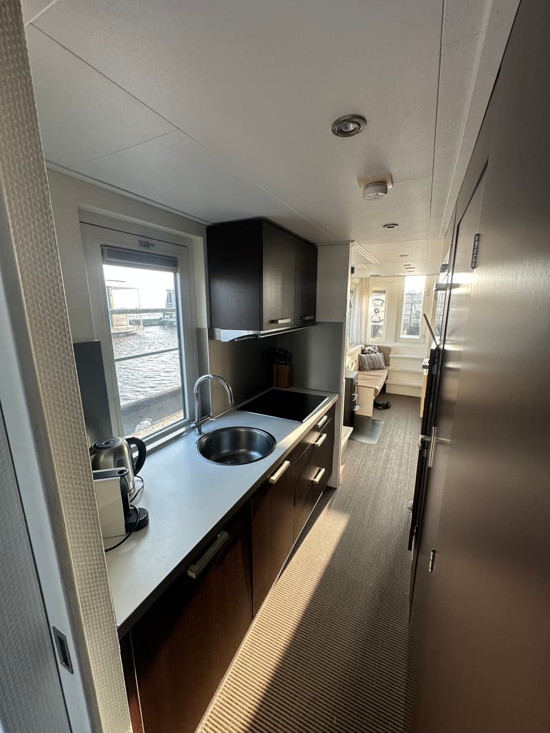Prins Homeship 1350 Houseboat Flark Ligplaats Voorhanden foto 8
