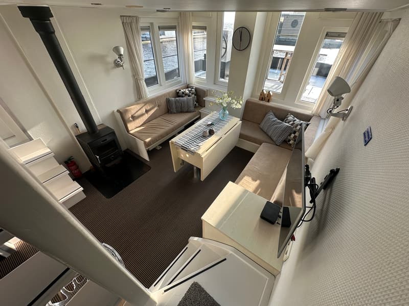 Prins Homeship 1350 Houseboat Flark Ligplaats Voorhanden foto 9