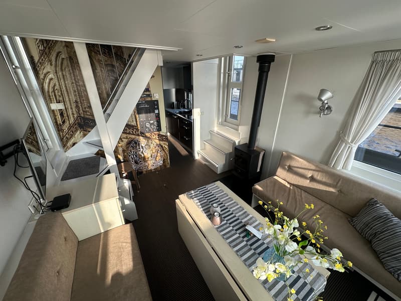 Prins Homeship 1350 Houseboat Flark Ligplaats Voorhanden foto 7