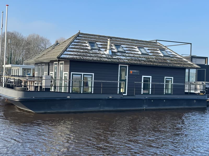 Prins Homeship 1350 Houseboat Flark Ligplaats Voorhanden foto 2