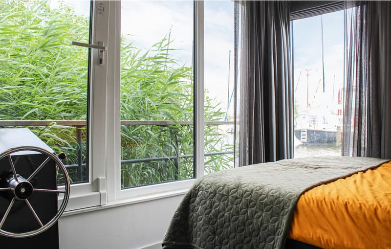 Aquavive Houseboat 1500 Met Vaste Overneembare Ligplaats In Warns foto 12