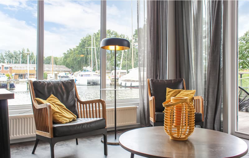 Aquavive Houseboat 1500 Met Vaste Overneembare Ligplaats In Warns foto 6