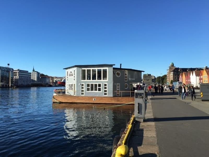 Grey Floating House Houseboat foto 5