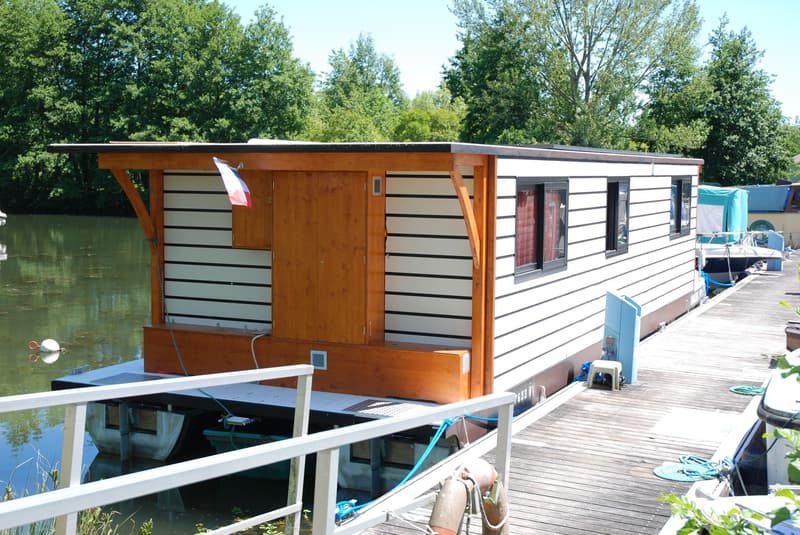 Phoebus Coche Solaire Lectrical Self Powered Boat Catamaran Standaard foto 6
