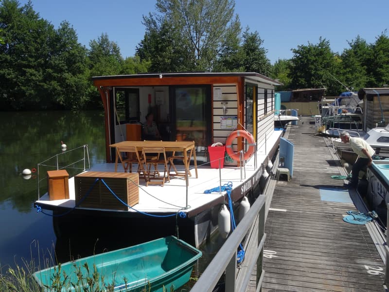 Phoebus Coche Solaire Lectrical Self Powered Boat Catamaran Standaard foto 7