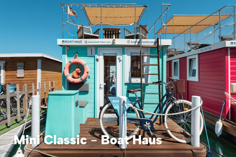 Boat Haus Mediterranean 6x3 Classic Houseboat foto 1