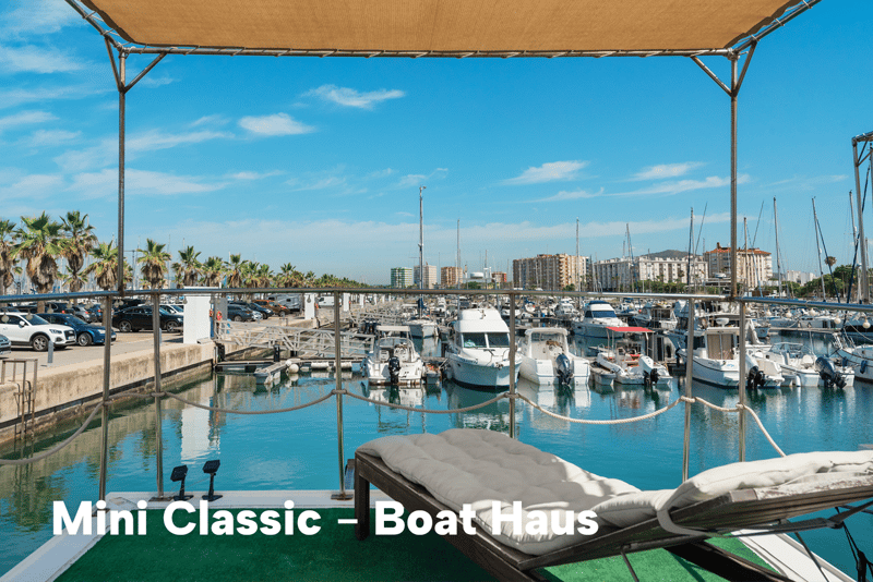 Boat Haus Mediterranean 6x3 Classic Houseboat foto 8