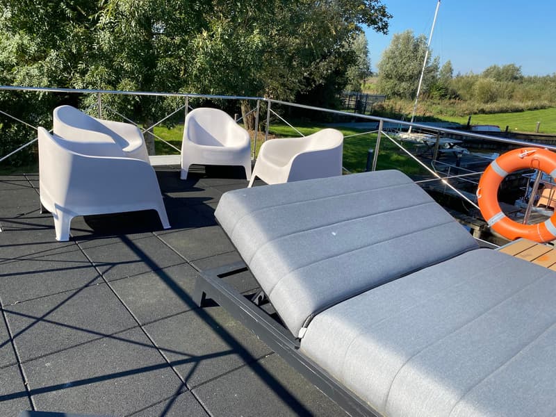 Campi 400 Houseboat Warns Met Ligplaats , Eigen Steiger En Chartermogelijkheid Houseboats foto 16