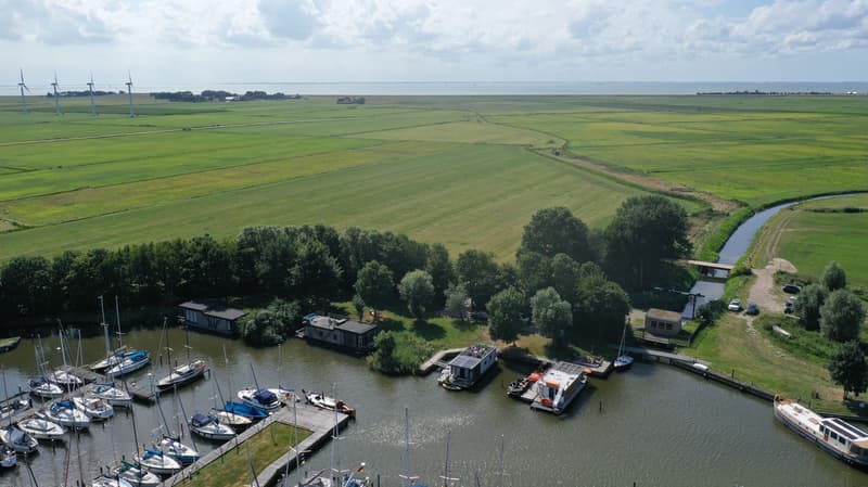 Campi 400 Houseboat Warns Met Ligplaats , Eigen Steiger En Chartermogelijkheid Houseboats foto 3