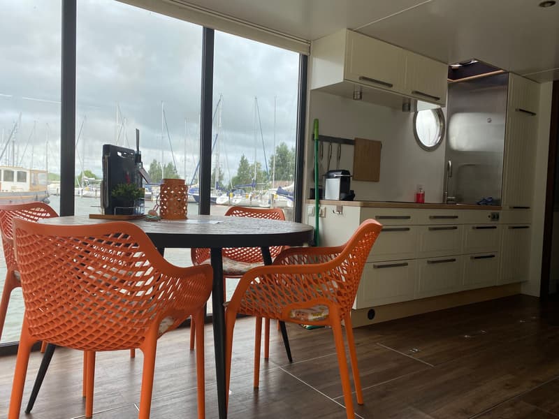 La Mare Houseboat Met Ligplaats Warns Model DFS Aluminium foto 11