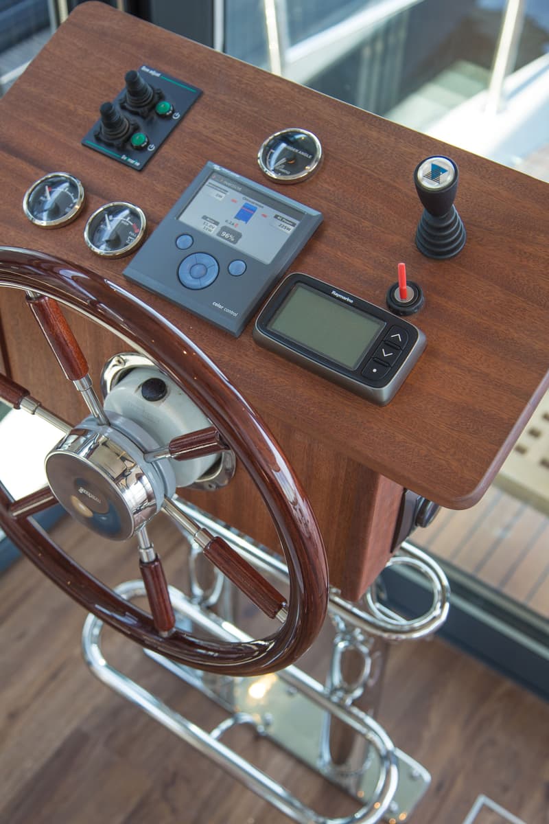 La Mare Houseboat Met Ligplaats Warns Model DFS Aluminium foto 15