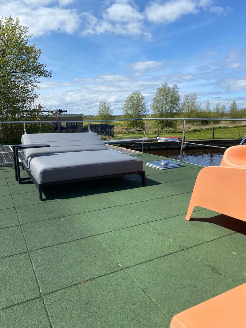 La Mare Houseboat Met Ligplaats Warns Model DFS Aluminium foto 16