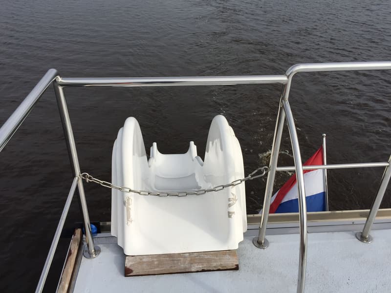 La Mare Houseboat Met Ligplaats Warns Model DFS Aluminium foto 17