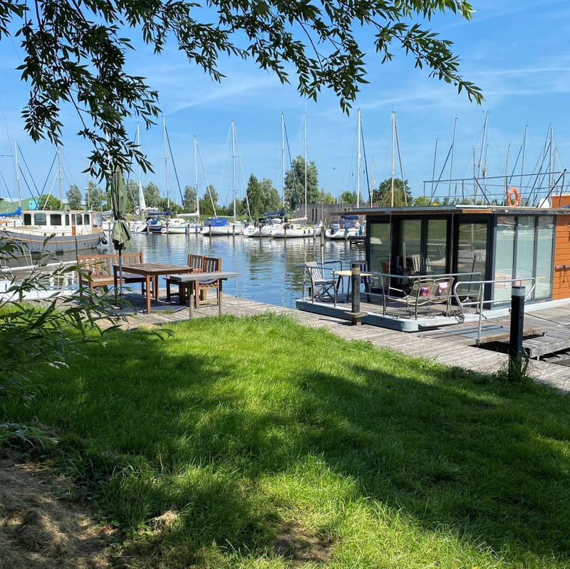 La Mare Houseboat Met Ligplaats Warns Model DFS Aluminium foto 4
