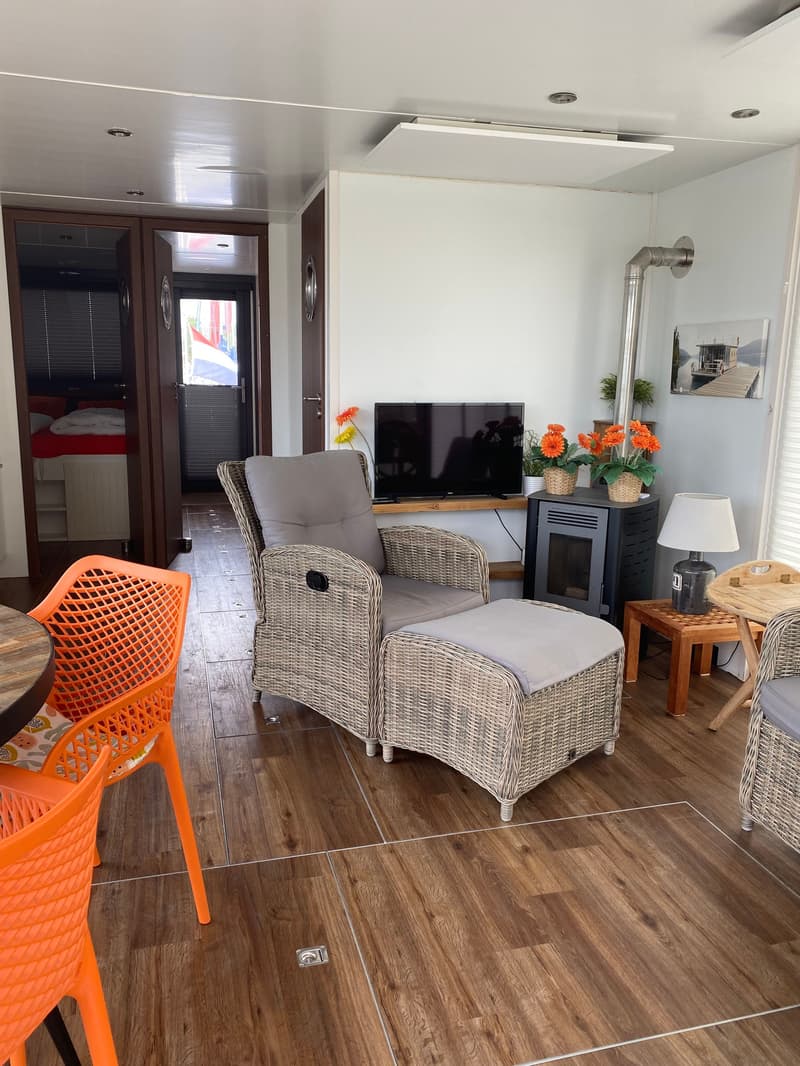 La Mare Houseboat Met Ligplaats Warns Model DFS Aluminium foto 8