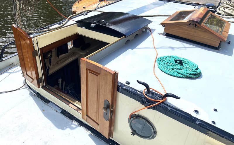 Klipperaak Woonschip foto 14