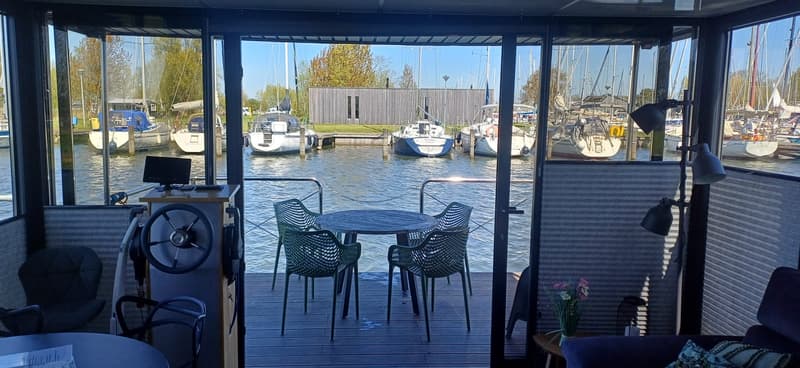 Campi 400 Houseboat Warns, Mooie Ligplaats foto 3