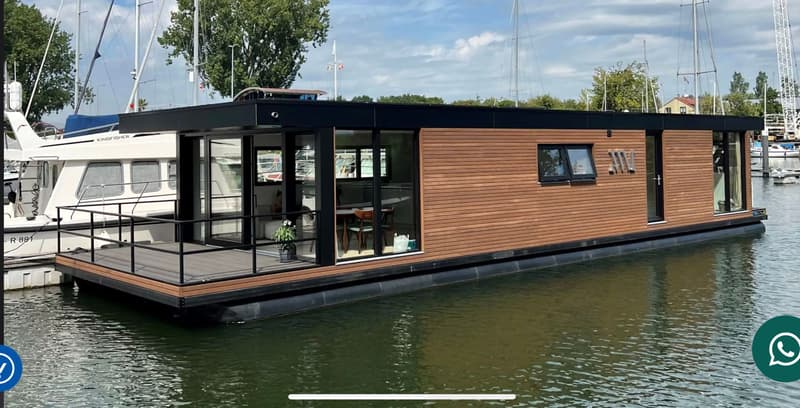TMB60eco Houseboat Bij Rotterdam Ligplaats foto 1