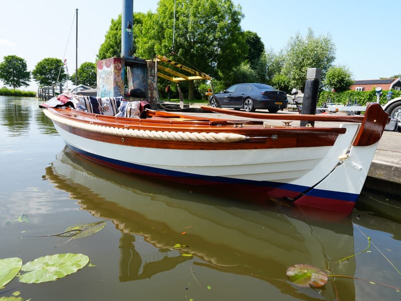 Kapitein Klassieke Mahoniehouten Sloep 6.20 foto 19