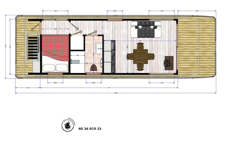 Nordic Season Houseboat NS 36 Eco 23 foto 87