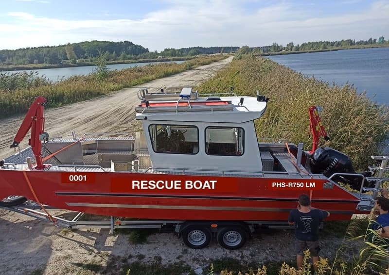 Fire And Rescue Boat PHS-R750 foto 3