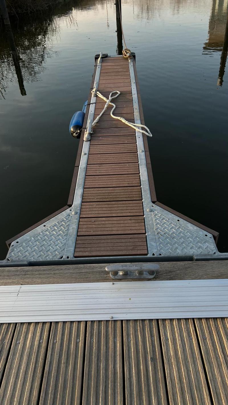 Vingerpier 4 meter bij 0,50 cm foto 2