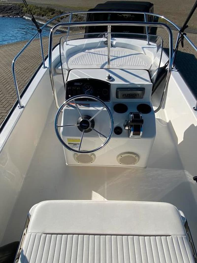 Boston Whaler 150 Montauk met trailer foto 4