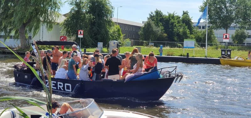 Keyzer koning Partysloep / feest sloep / reddingsloep foto 1