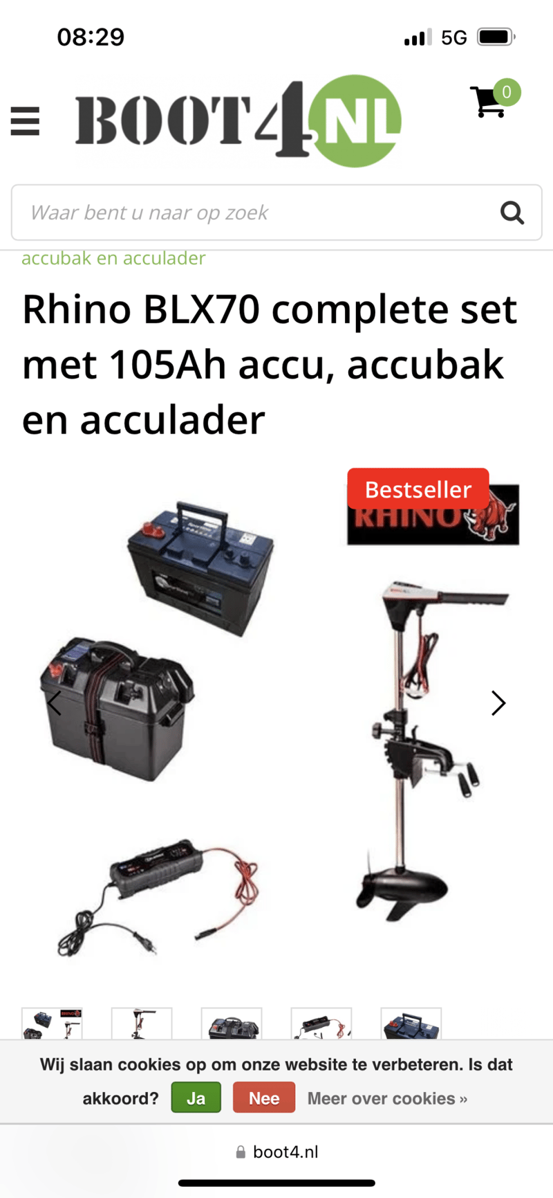 Sterk Polyester sloepje foto 4