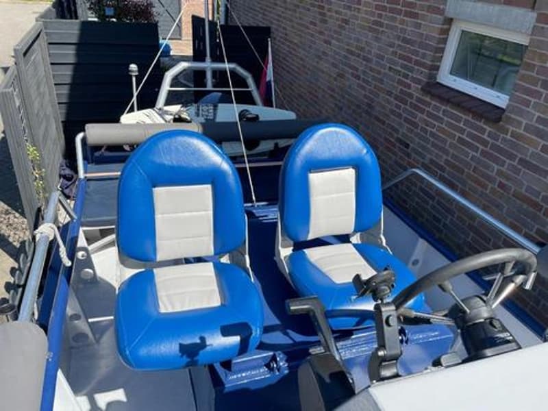 Multifunctionele Aluminium recreatie (speed)visboot foto 2