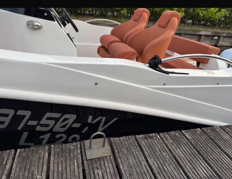 King 550 open Consoleboot – Honda 100 PK – compleet en direct vaarklaar foto 2