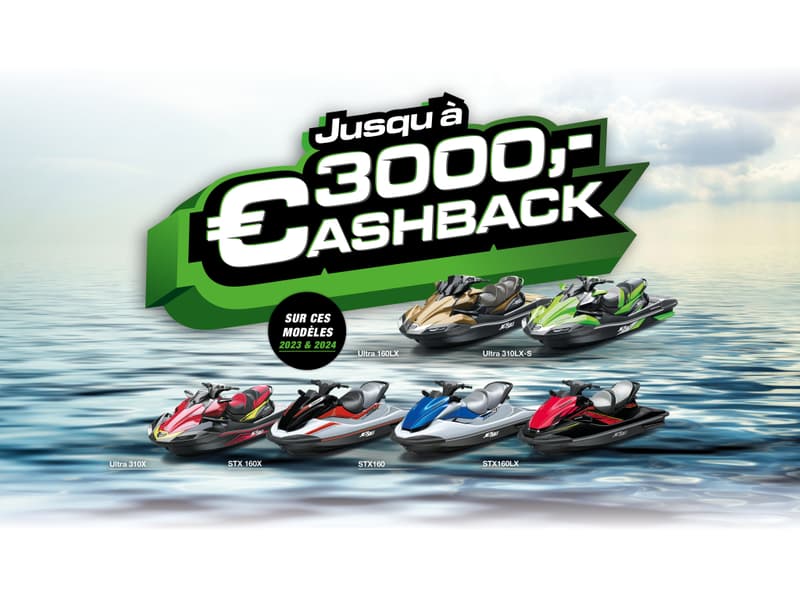 Kawasaki STX 160X CASHBACK ACTIE foto 9