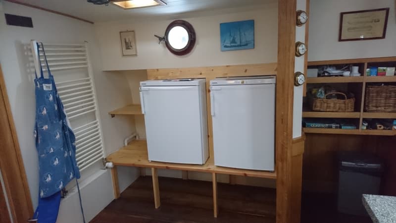 Klipperaak Charter, woonschip foto 5