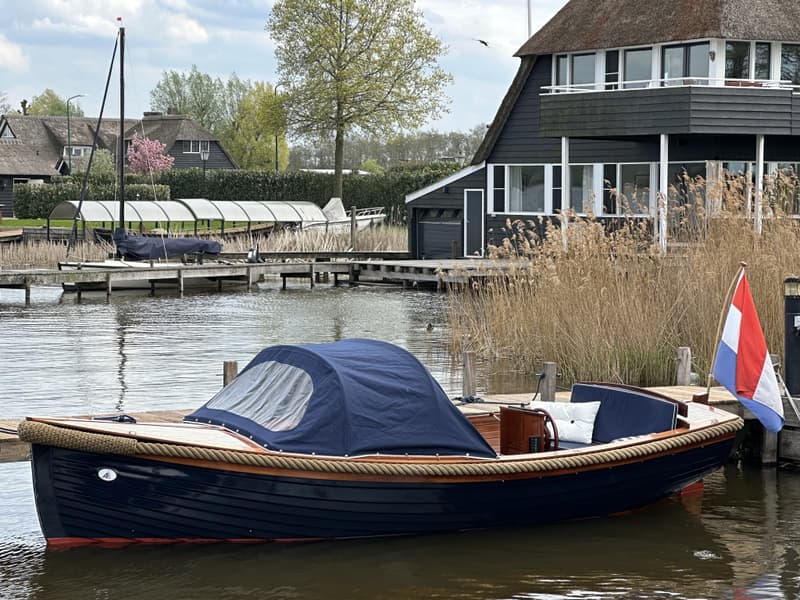 Akerboom Spiegelsloep 5.70 – Tijdloze klassieker met Vetus diesel Inboard foto 18
