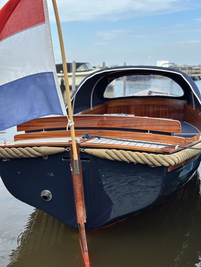 Akerboom Spiegelsloep 5.70 – Tijdloze klassieker met Vetus diesel Inboard foto 19