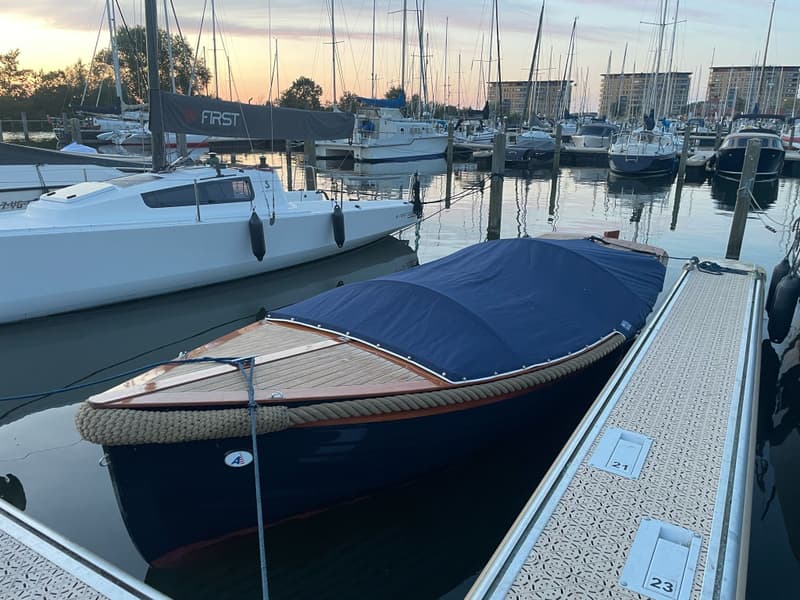 Akerboom Spiegelsloep 5.70 – Tijdloze klassieker met Vetus diesel Inboard foto 25