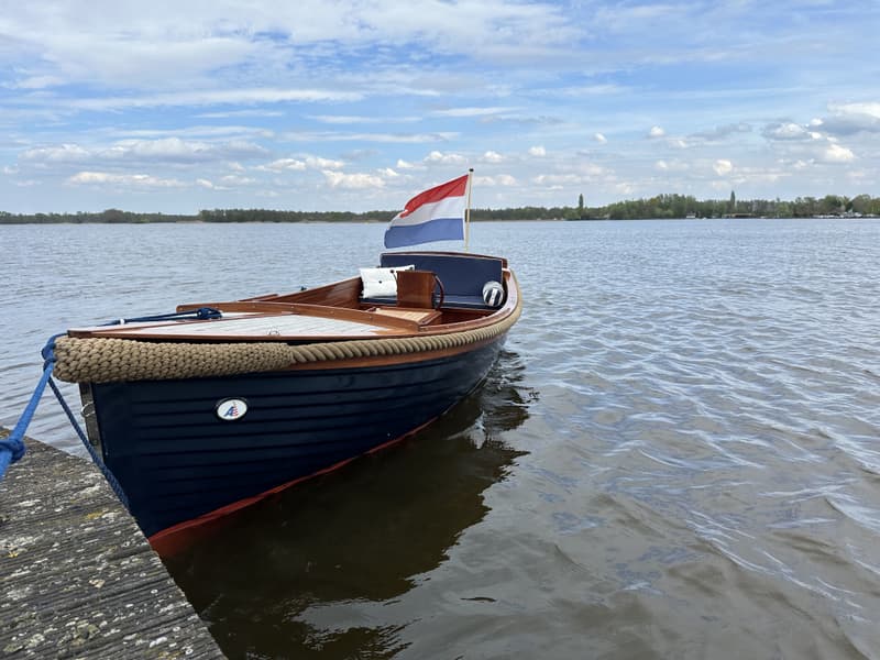 Akerboom Spiegelsloep 5.70 – Tijdloze klassieker met Vetus diesel Inboard foto 28