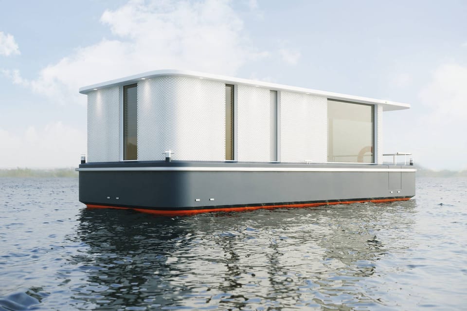 Houseboat MOAT 2026 – Nieuwbouw stalen woonboot met 2 hutten - Foto 3