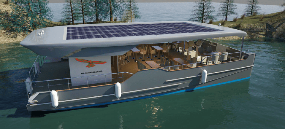 Maison Marine Red Falcon Lake Cruiser 40 2026 – Elektrisch varen - Foto 1