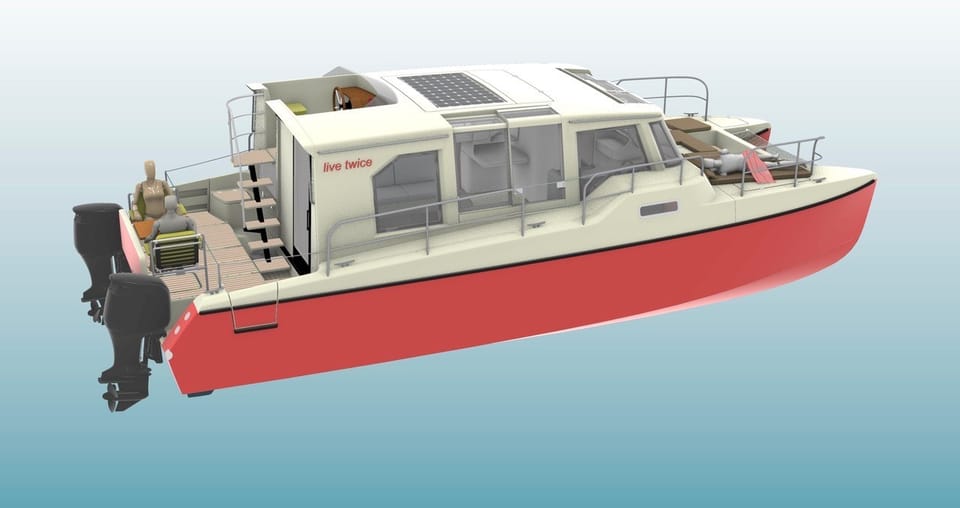 Bader BB37 Motorcatamaran - Foto 6