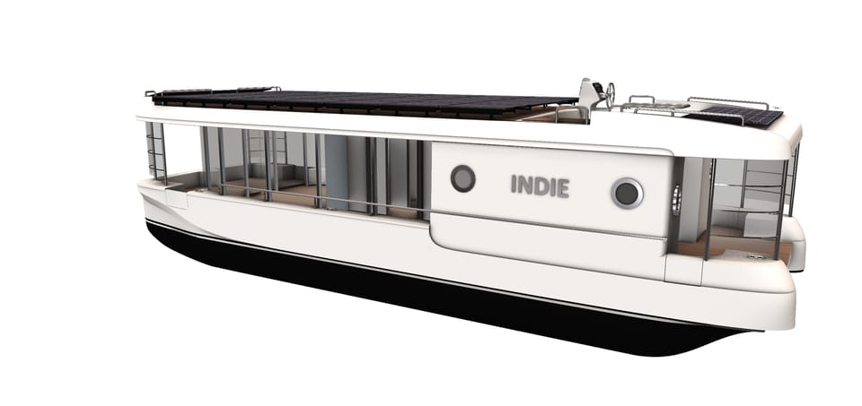 Hausbootgeist INDIE 2025 – 14,8m duurzame woonboot met zonne-energie - Foto 4