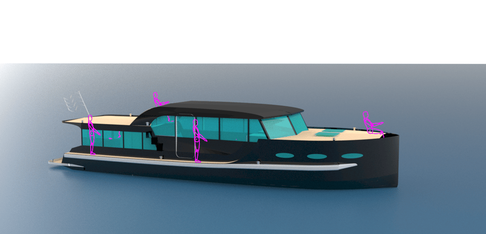 Pure Boating Fifty / Fifty 2025 – HDPE woonjacht met jachtuitstraling - Foto 20