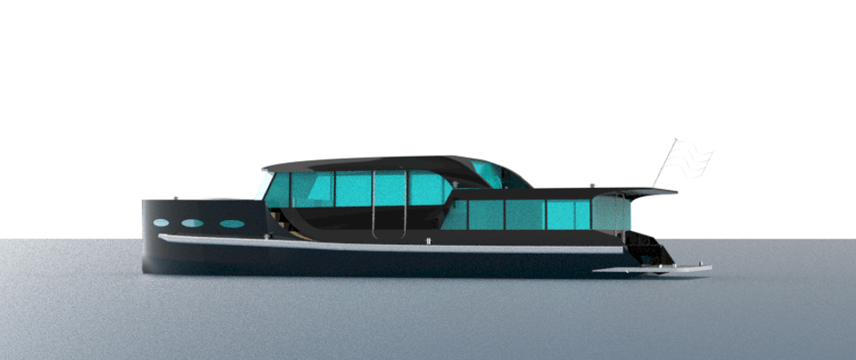 Pure Boating Fifty / Fifty 2025 – HDPE woonjacht met jachtuitstraling - Foto 19