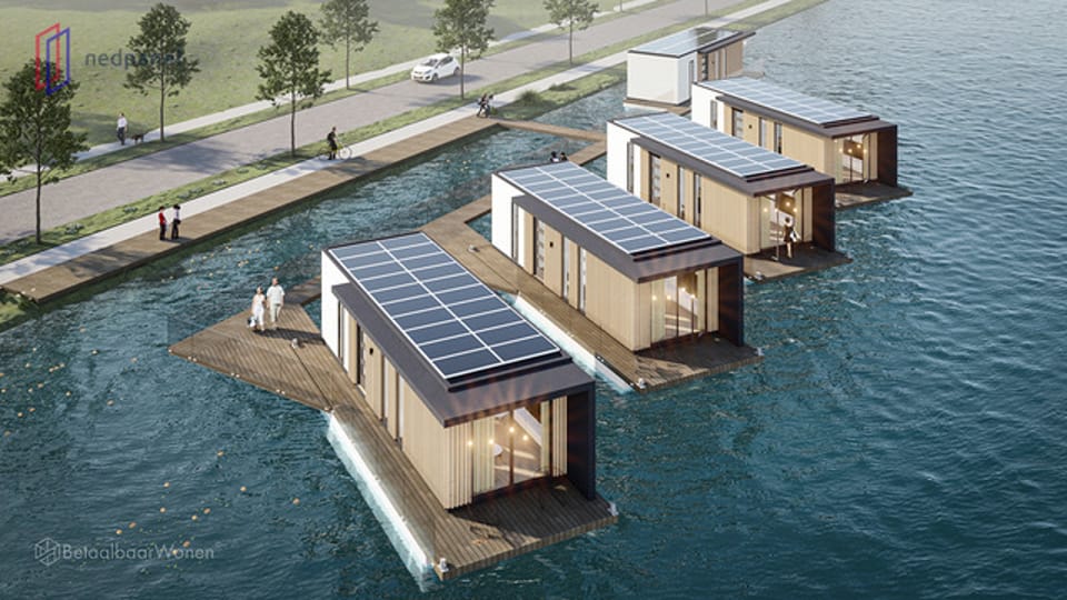 Nano Float 10.80 2026 – Energiezuinige drijvende woning - Foto 3