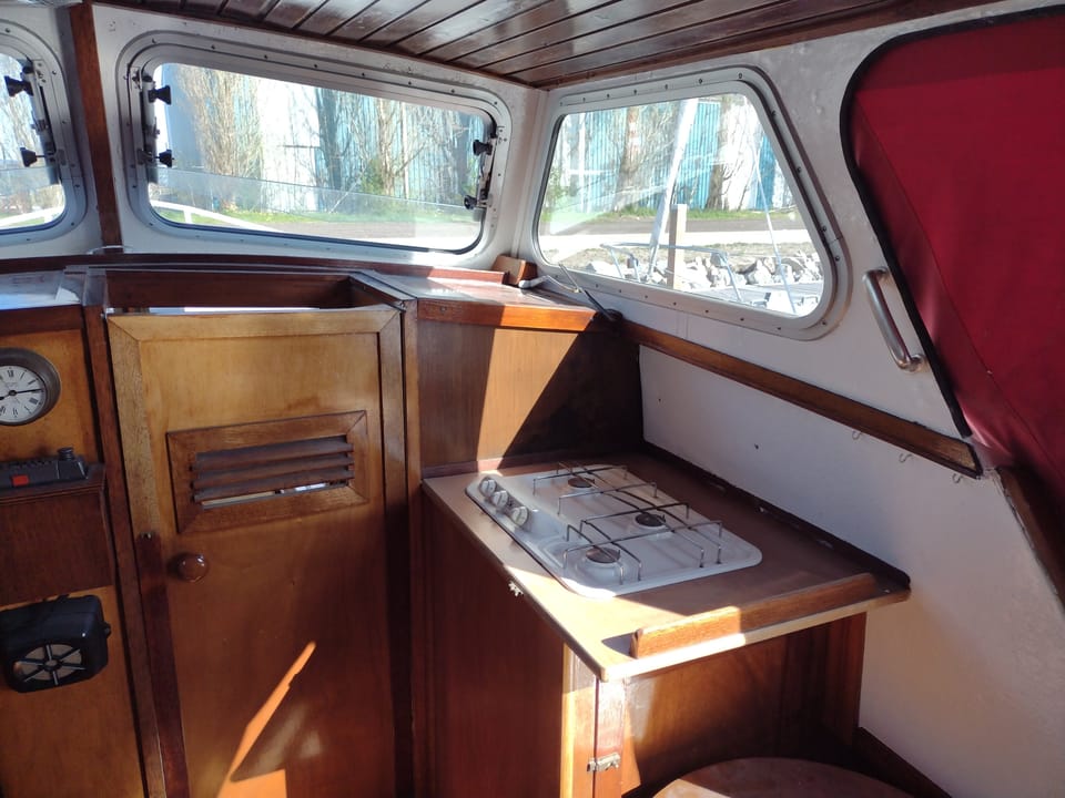 Boornkruiser 880 OK/AK 1982 – stalen motorkruiser met 4 hutten - Foto 32