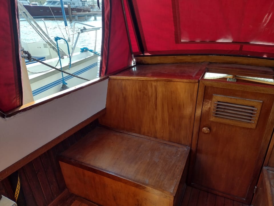 Boornkruiser 880 OK/AK 1982 – stalen motorkruiser met 4 hutten - Foto 57