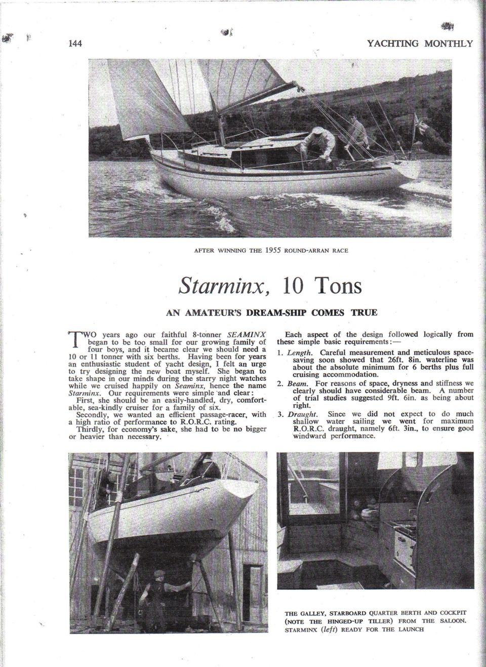 Alfred Mylne 10.50 1953 – Klassiek regattajacht uit Schotland - Foto 29