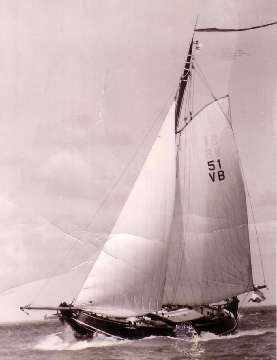 Schokker 14.00 m 1963 – Authentieke stalen zeilboot - Foto 53