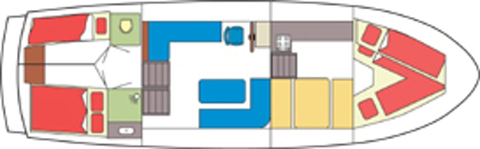 Simmerskip 1200 AK 2002 – Groepsboot met 9 slaapplaatsen - Foto 40